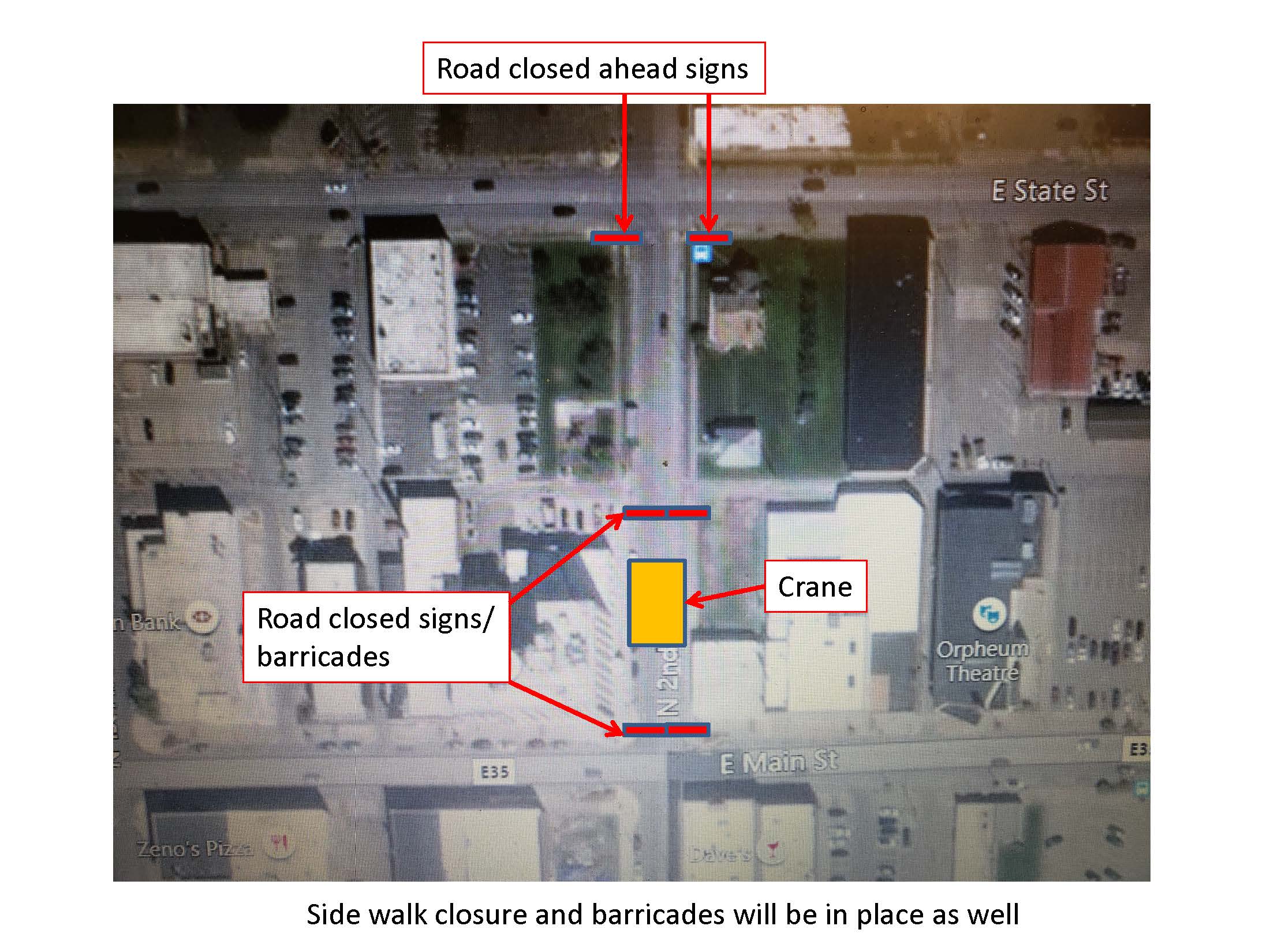 2nd Ave road closure