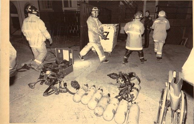 October 1989 Firemen and Equipment