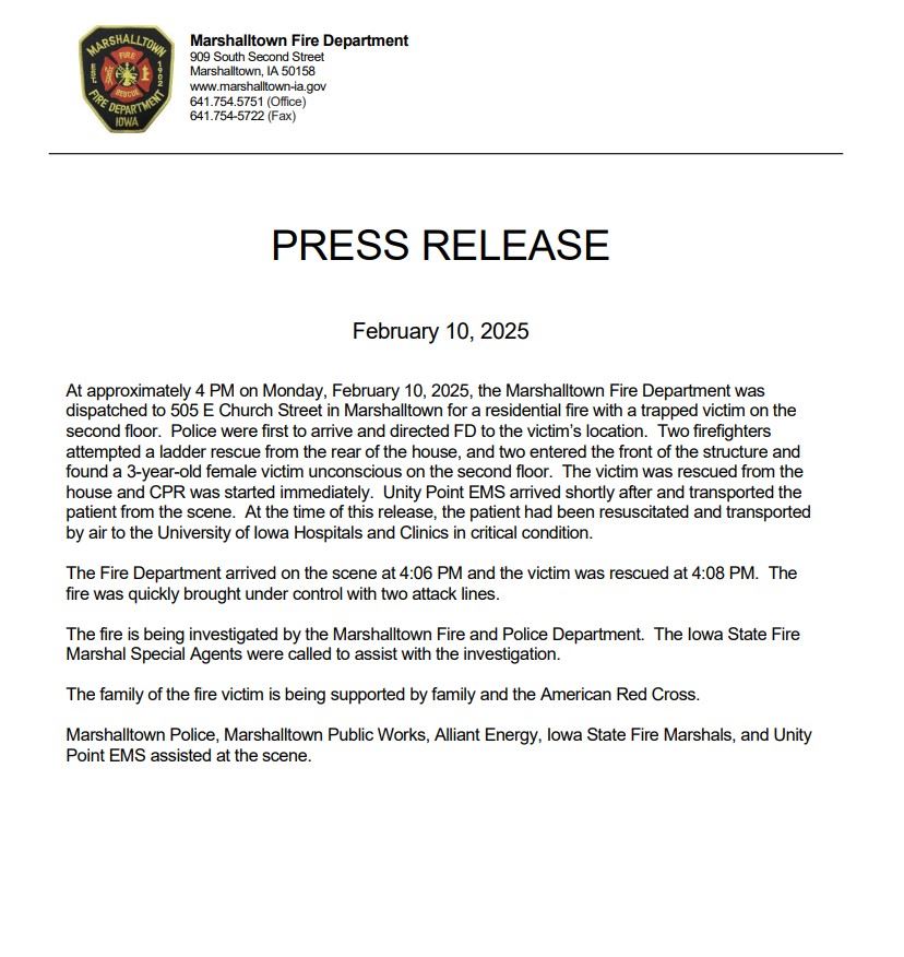 Press Release 2-10-25