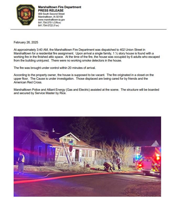 Press Release 2-26-25