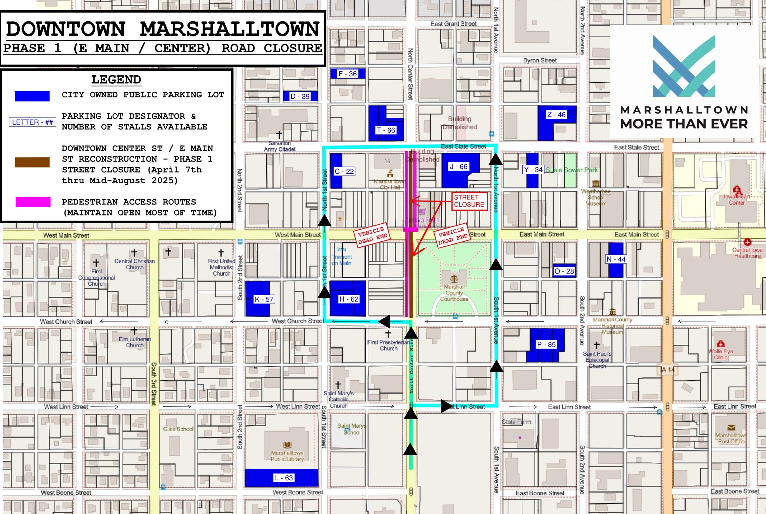 Downtown Center_EMain Recon - Phase 1