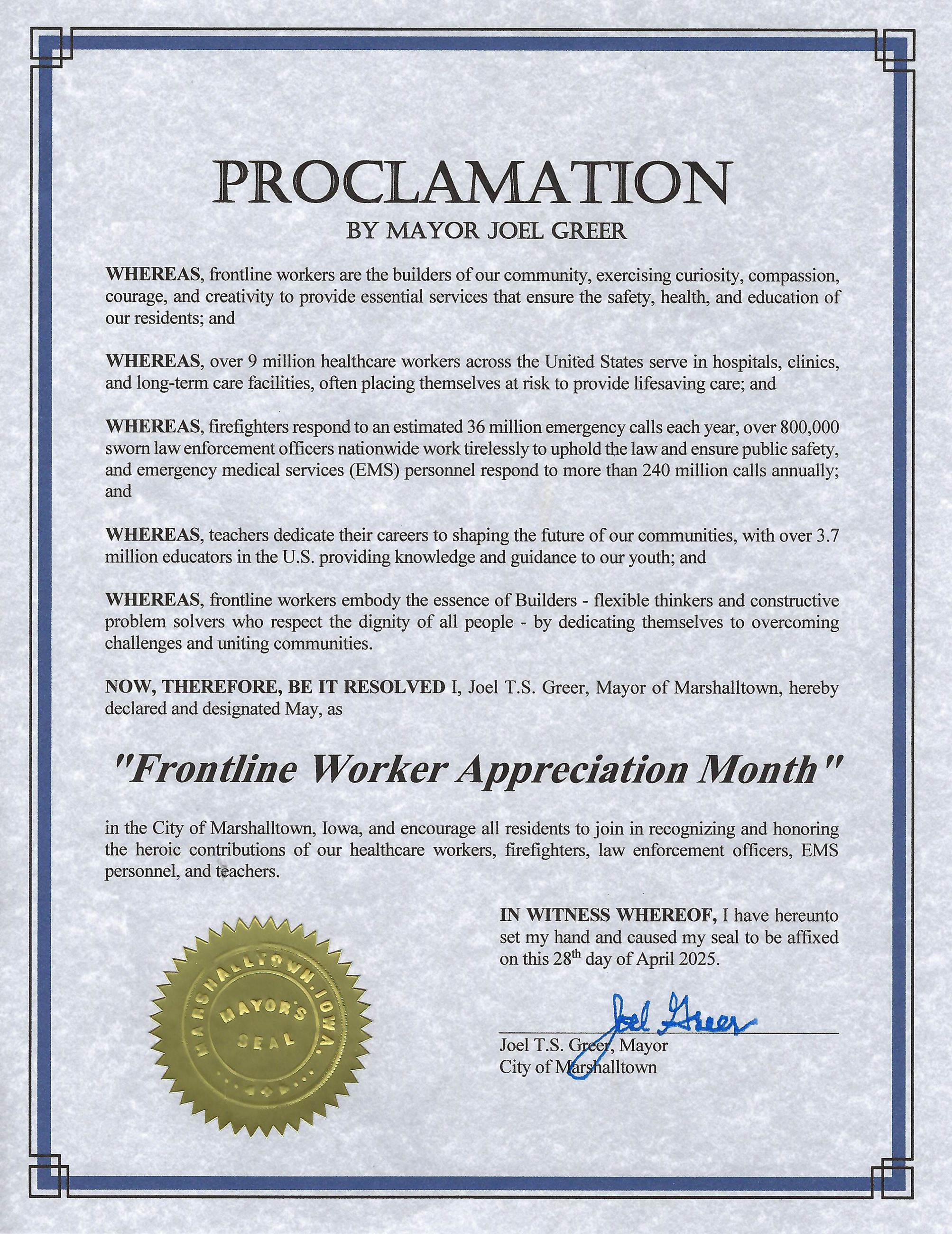 2025-05-01_Frontline Worker Appreciation Month