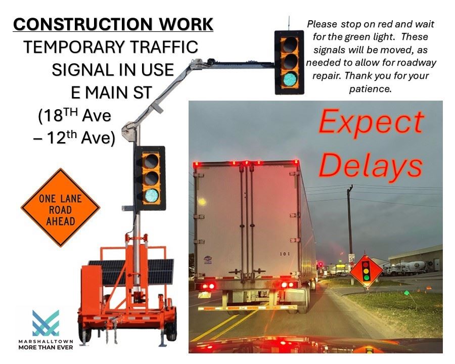 Temporary Traffic Signal Work