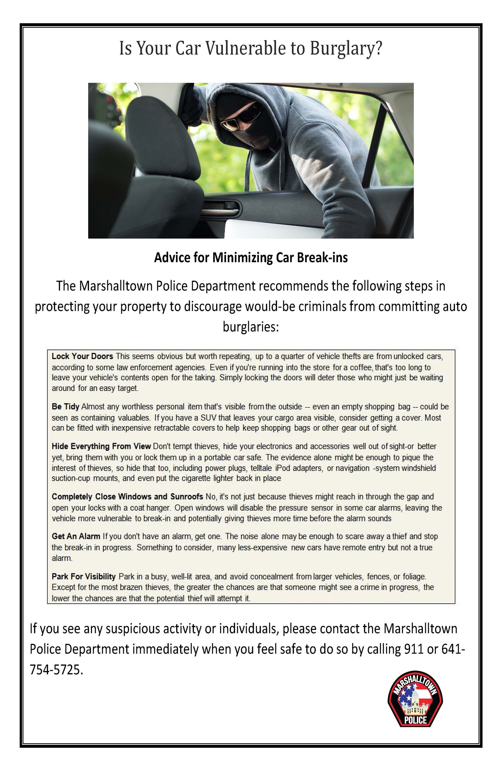 Is Your Car Vulnerable to Burglary 1 1