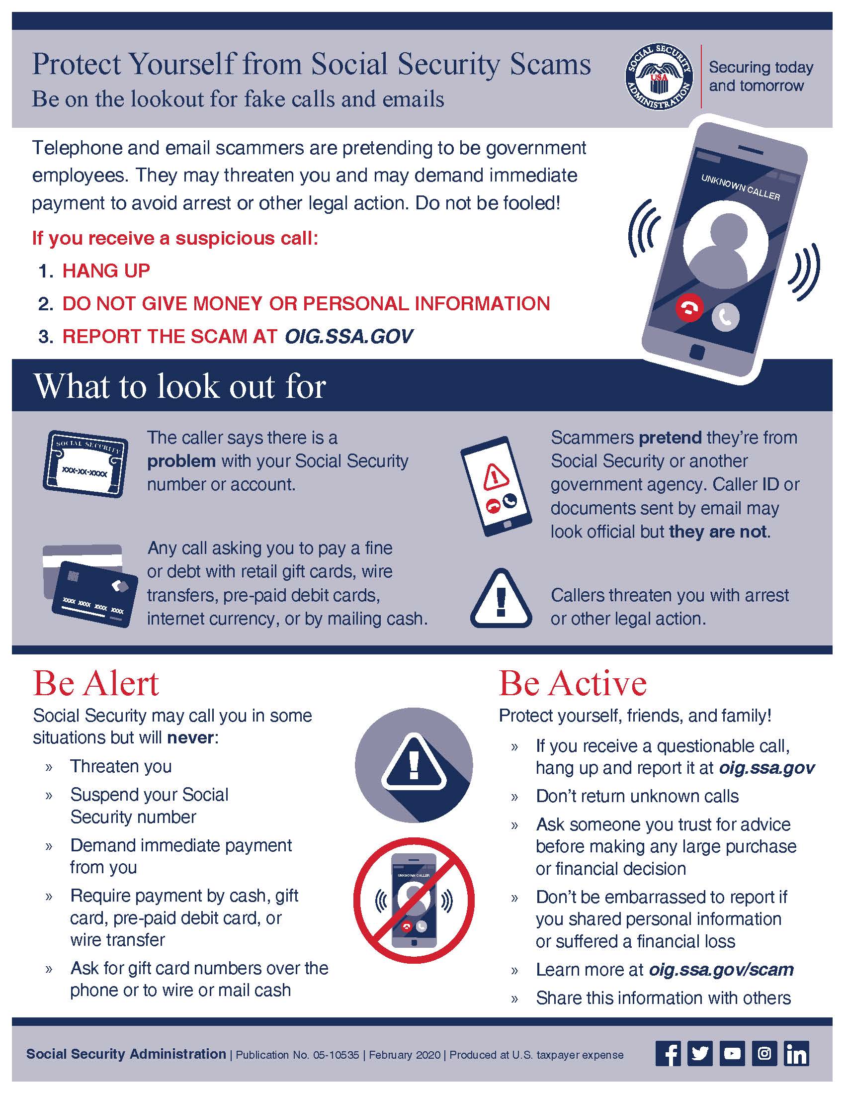 Social Security Scams