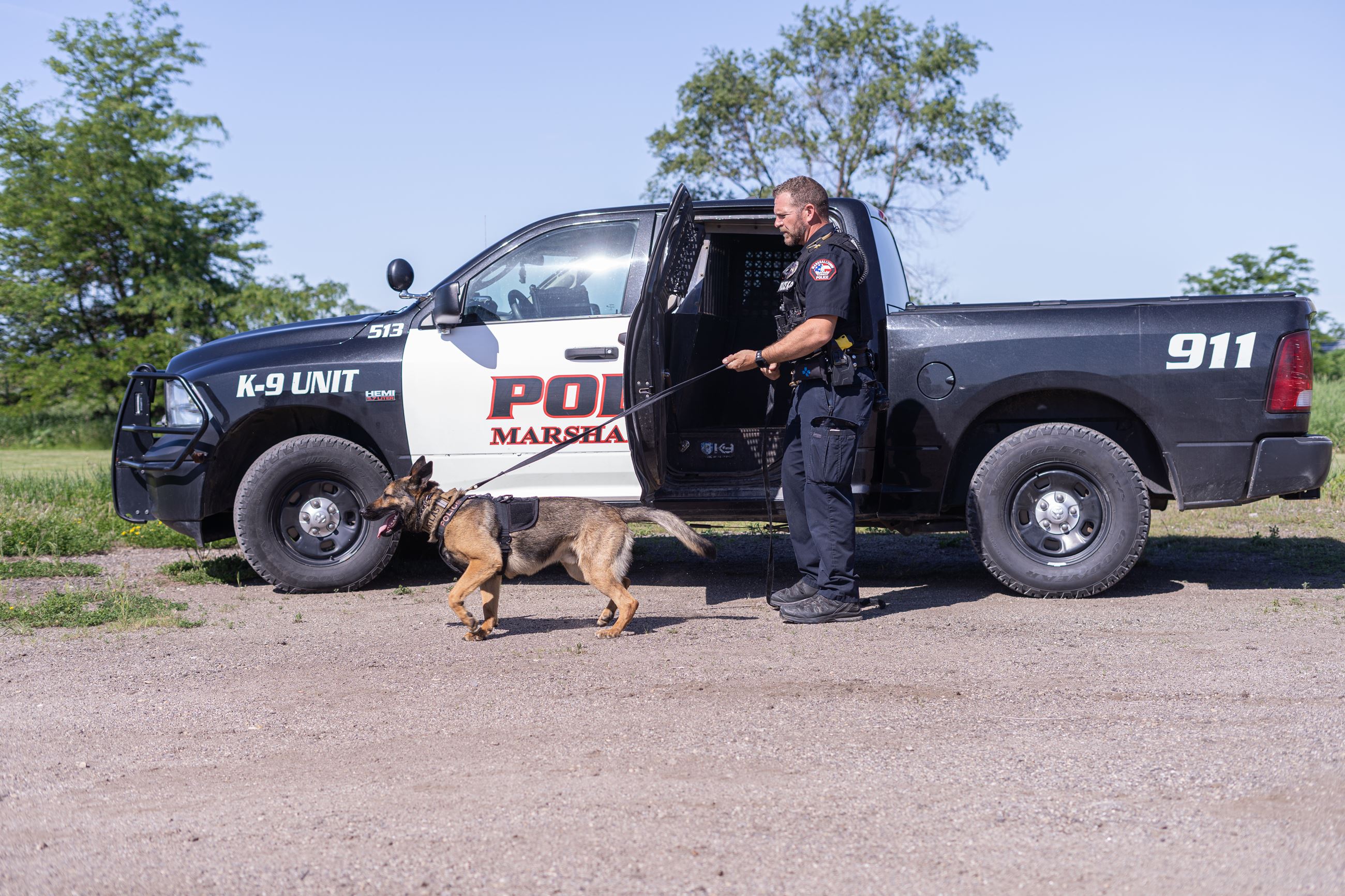 Police Dog and Handler